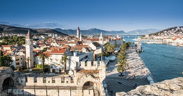 Kde je Trogir? Objavte perlu Dalmácie na mape