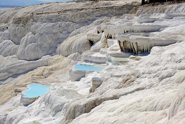 Pamukkale: termálne pramene a jedinečné geologické útvary